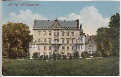 (24587) AK Friedrichroda, Schloss Reinhardsbrunn 1921