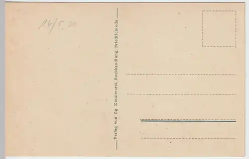 (24587) AK Friedrichroda, Schloss Reinhardsbrunn 1921