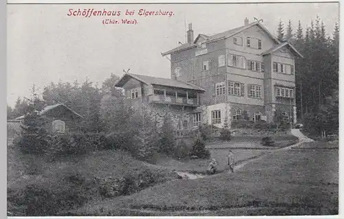 (23693) AK Manebach, Thür. Wald, Schöffenhaus, 1910/20er