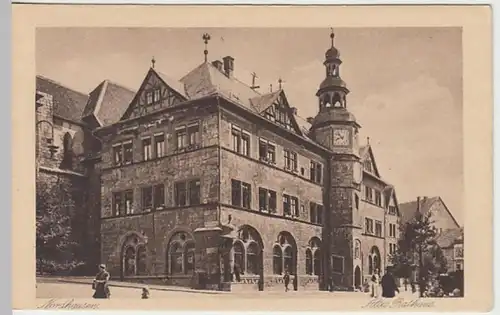 (21430) AK Nordhausen, Altes Rathaus 1920