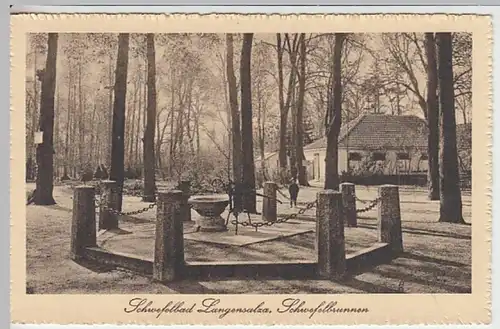 (21226) AK Bad Langensalza, Schwefelbrunnen, um 1913