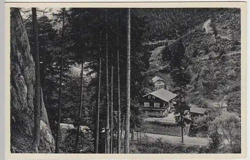 (18861) AK Schwarzatal, Thür. Wald, Schweizerhaus, vor 1945