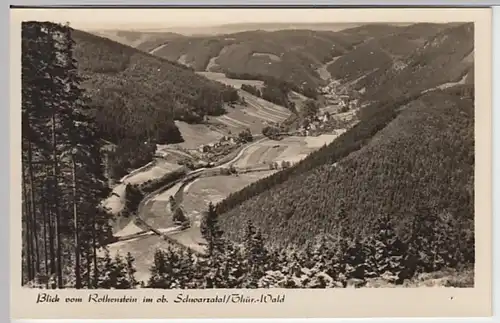 (18618) Foto AK Oberweissbach, Schwarzatal 1955