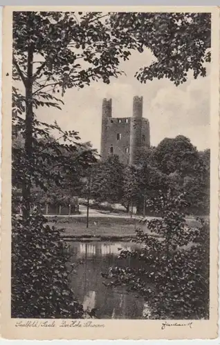 (16599) AK Saalfeld, Der Hohe Schwarm, vor 1945