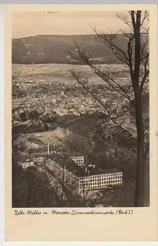 (16488) Foto AK Zella-Mehlis, Mercedes Büromaschinenwerke, Werk I. 1938