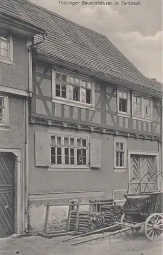 (1581) AK Tambach, Thüringer Bauernhaus 1910er