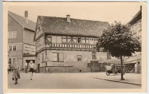 (14654) Foto AK Tambach-Dietharz, Ortsansicht 1954