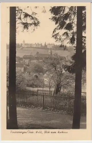 (14547) Foto AK Finsterbergen, Blick zum Kurhaus 1953