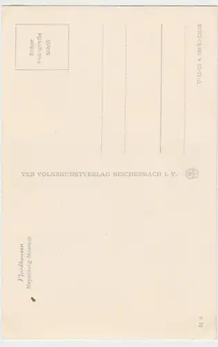 (14470) Foto AK Nordhausen, Meyenburg-Museum 1955