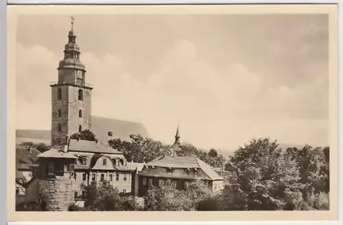 (14447) Foto AK Sondershausen, Trinitatiskirche 1955