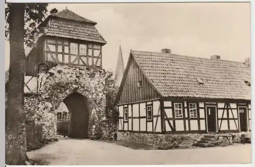 (13900) Foto AK Neustadt, Harz, Altes Tor 1958