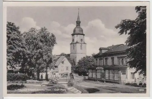 (13622) AK Friedrichroda, Opfer des Faschismus Platz 1955