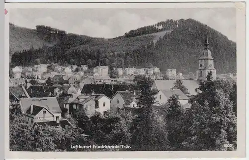 (13620) AK Friedrichroda, Panorama 1956