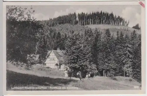 (13619) AK Friedrichroda, Forsthaus am Körnberg 1956