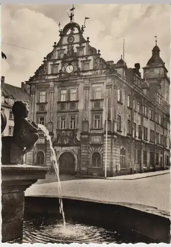 (13601) Foto AK Gotha, Schellenbrunnen 1956