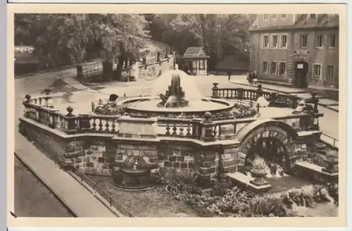 (13593) Foto AK Gotha, Wasserkunst 1955