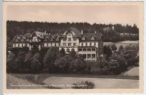 (12066) Foto AK Mühlhausen, Th., Genesungsheim, vor 1945