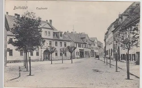(115653) AK Buttstädt, Topfmarkt 1906