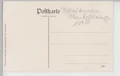 (112737) AK Schmücke, Gehlberg, Speisesaal, Gasthaus, vor 1945