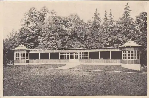 (112729) AK Kurhaus Tannenfeld, Löbichau, Liegehalle, vor 1945