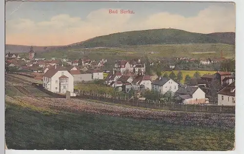 (112674) AK Bad Berka, Panorama, vor 1945