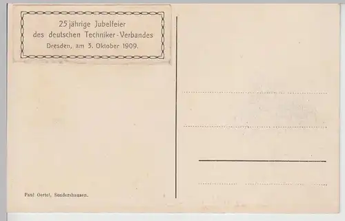 (112194) AK Sondershausen, Erholungsheim d. dt. Technikerverbandes, um 1909