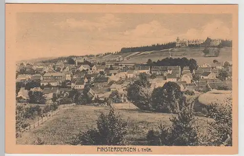 (112018) AK Finsterbergen, Gesamtansicht, 1920/30er