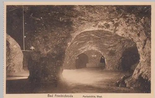 (110934) AK Bad Friedrichroda, Marienhöhle West, vor 1945