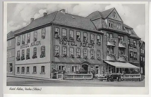 (110570) AK Vacha (Rhön), Hotel Adler, vor 1945