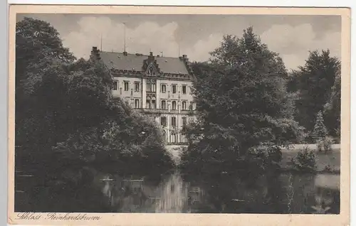 (109590) AK Schloss Reinhardsbrunn, Friedrichroda, vor 1945