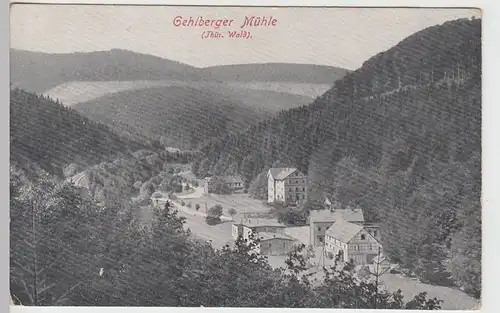 (109075) AK Gehlberger Mühle, Thüringer Wald, vor 1945