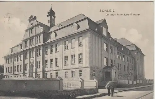 (107958) AK Schleiz, Thüringen, Füstliches Landesseminar 1910