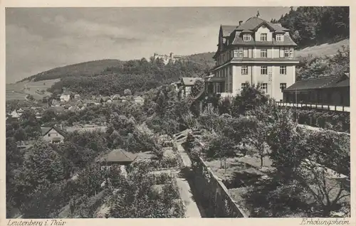 (107930) AK Leutenberg, Thüringen, Erholungsheim, vor 1945