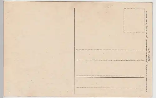 (106880) AK Treffurt, Mainzer Tor, Bergstraße, Mainzer Hof, Burg Normannstein, v
