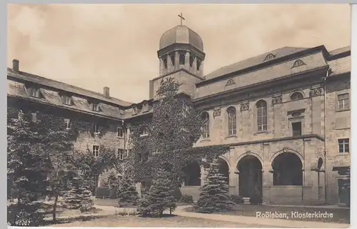 (106572) Foto AK Roßleben, Klosterkirche, 1931