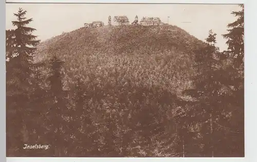(106426) Foto AK Großer Inselsberg, 1920er
