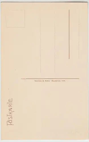 (105952) AK Mühlhausen, Thüringen, Eingang zum Rathaus, um 1908