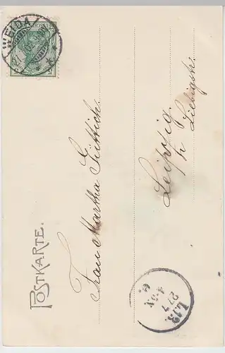 (105919) AK Weida, Thüringen, Osterburg 1902