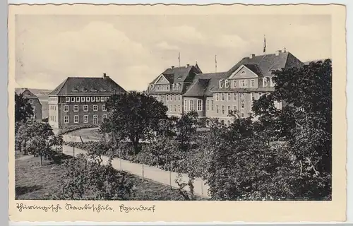 (105275) AK Egendorf, Thüringische Staatsschule, 1937