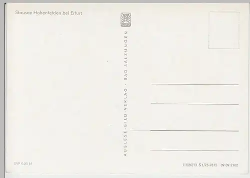 (102633) AK Stausee Hohenfelden, Mehrbildkarte 1973