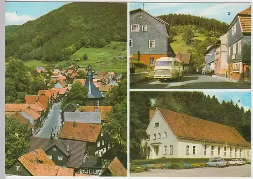 (102566) AK Gießübel (Schleusegrund), Mehrbildkarte 1975