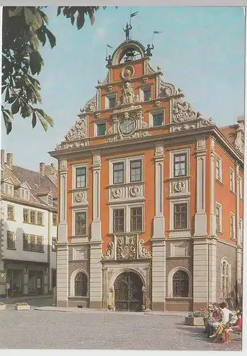 (102524) AK Gotha, Rathaus, 1988