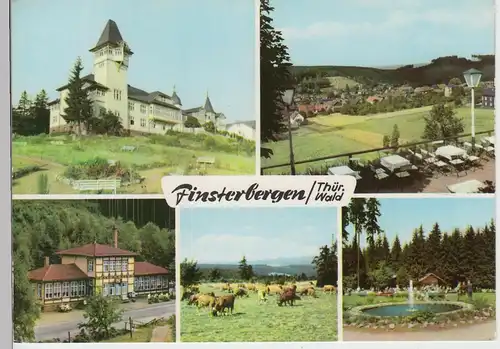 (102424) AK Finsterbergen, Mehrbildkarte 1970