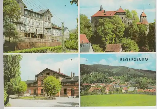 (102254) AK Elgersburg, Mehrbildkarte 1972