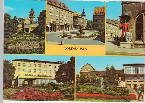 (102129) AK Nordhausen, Mehrbildkarte 1979