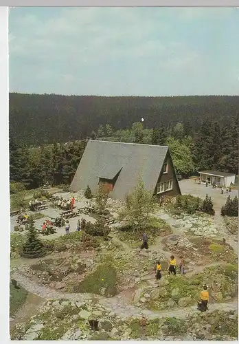 (101989) AK Oberhof, Rennsteiggarten 1987