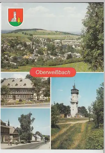 (101976) AK Oberweißbach, Mehrbildkarte 1989