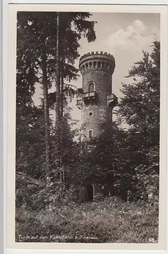 (100684) Foto AK Kickelhahn bei Ilmenau, Aussichtsturm, 1936