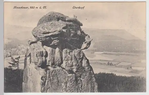 (88043) AK Heuscheuer, Góry Stolowe, Eberkopf, vor 1945