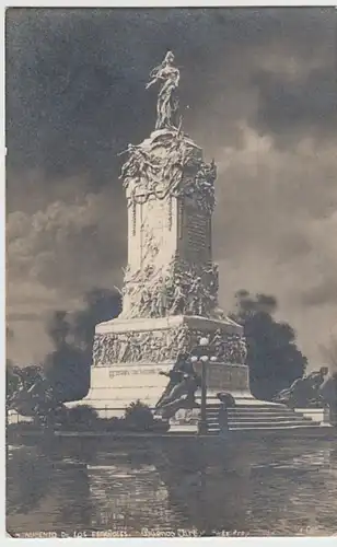 (29391) Foto AK Buenos Aires, Monumento de los Espanoles 1910/20er